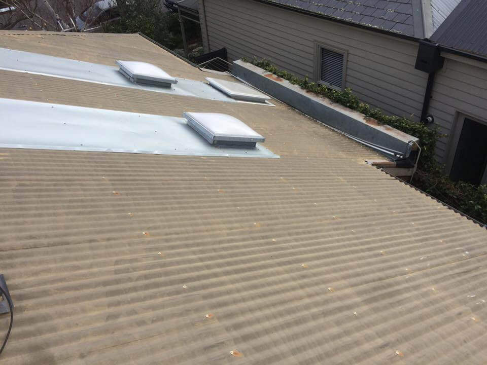 roof painting central coast