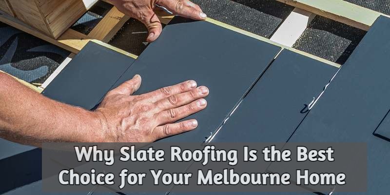 Slate roofing